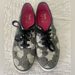 Keds Taylor Swift Gray Floral Sneaker